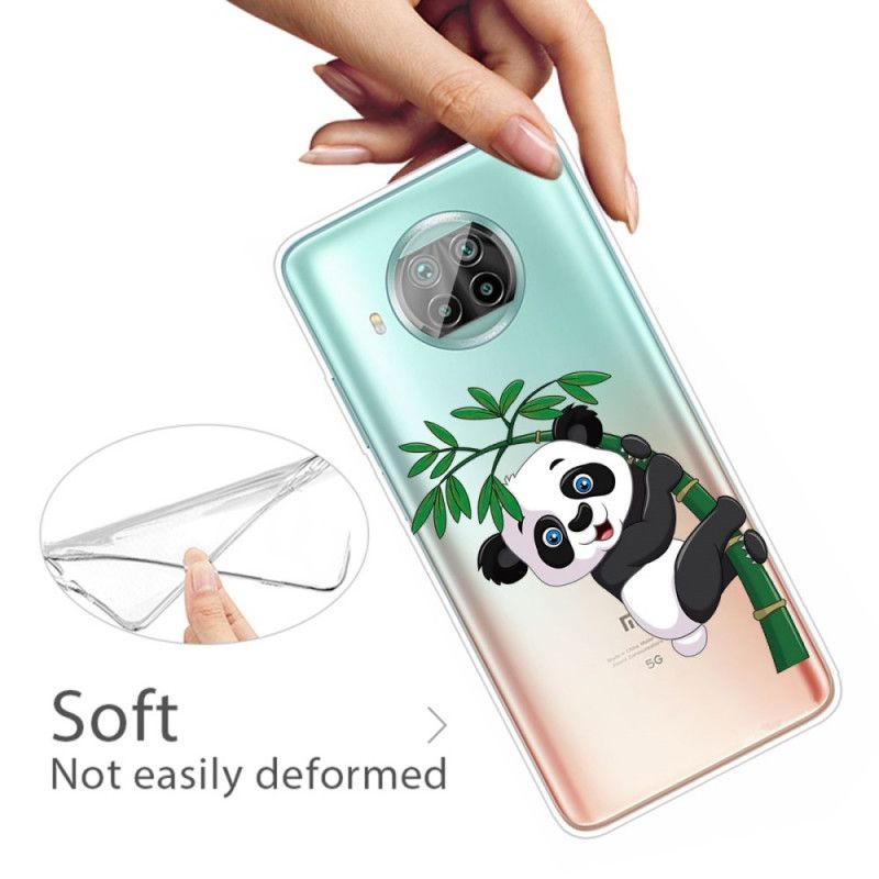 Hülle Für Xiaomi Mi 10T Lite 5G / Redmi Note 9 Pro 5G Panda Auf Bambus