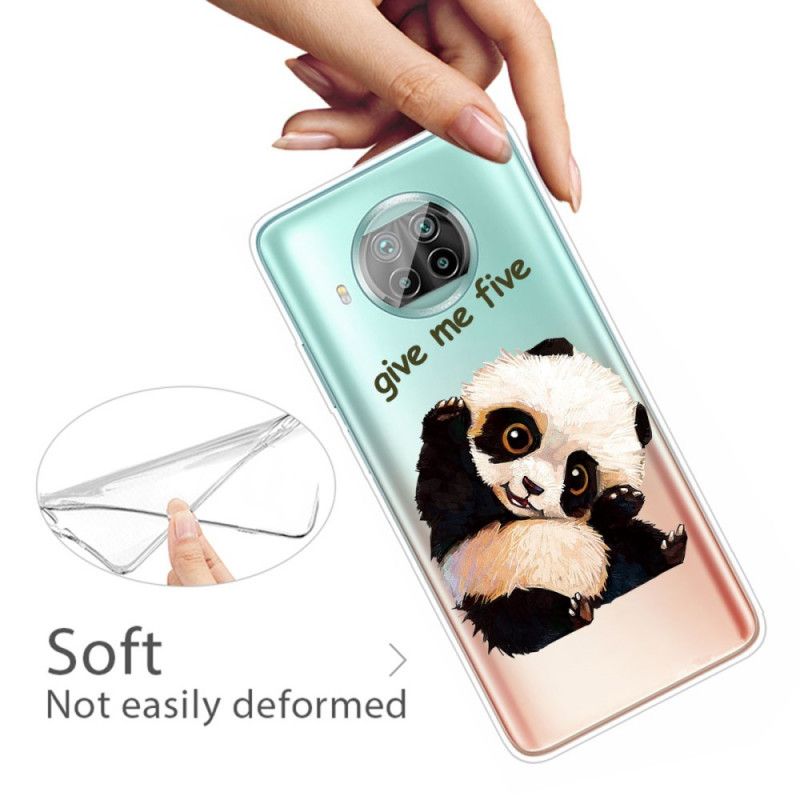 Hülle Für Xiaomi Mi 10T Lite 5G / Redmi Note 9 Pro 5G Panda. Gib Mir Fünf