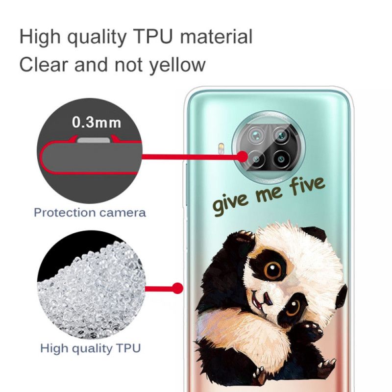 Hülle Für Xiaomi Mi 10T Lite 5G / Redmi Note 9 Pro 5G Panda. Gib Mir Fünf