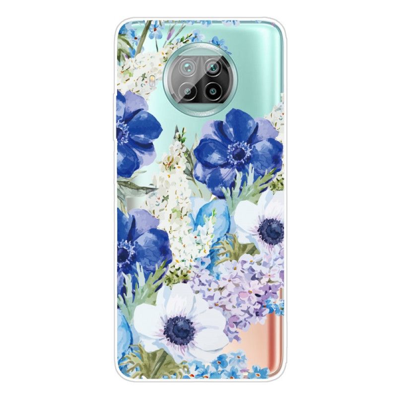 Hülle Xiaomi Mi 10T Lite 5G / Redmi Note 9 Pro 5G Aquarellblumen