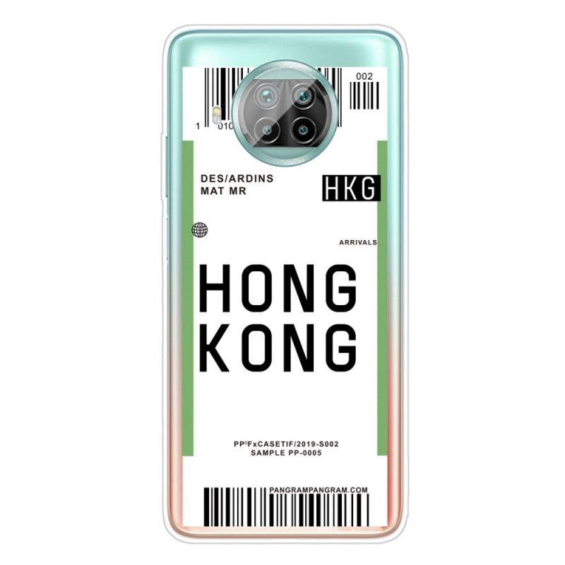 Hülle Xiaomi Mi 10T Lite 5G / Redmi Note 9 Pro 5G Bordkarte Nach Hongkong