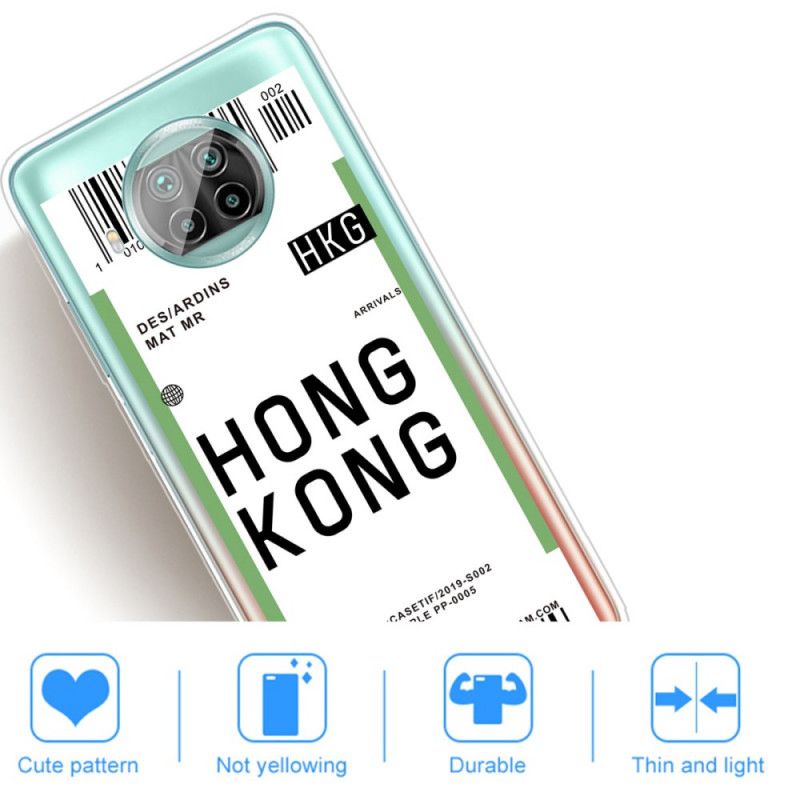 Hülle Xiaomi Mi 10T Lite 5G / Redmi Note 9 Pro 5G Bordkarte Nach Hongkong