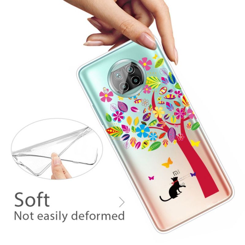 Hülle Xiaomi Mi 10T Lite 5G / Redmi Note 9 Pro 5G Handyhülle Farbiger Baum