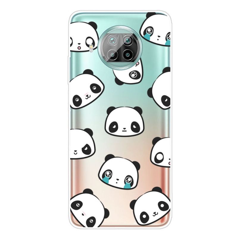 Hülle Xiaomi Mi 10T Lite 5G / Redmi Note 9 Pro 5G Pandas