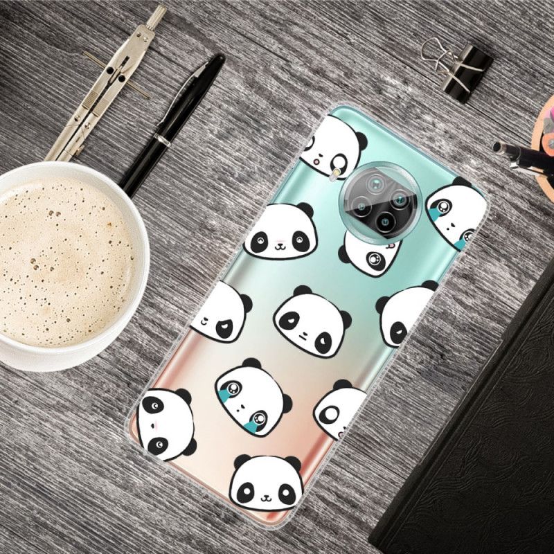 Hülle Xiaomi Mi 10T Lite 5G / Redmi Note 9 Pro 5G Pandas