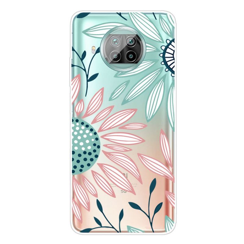 Hülle Xiaomi Mi 10T Lite 5G / Redmi Note 9 Pro 5G Pink Eine Blume