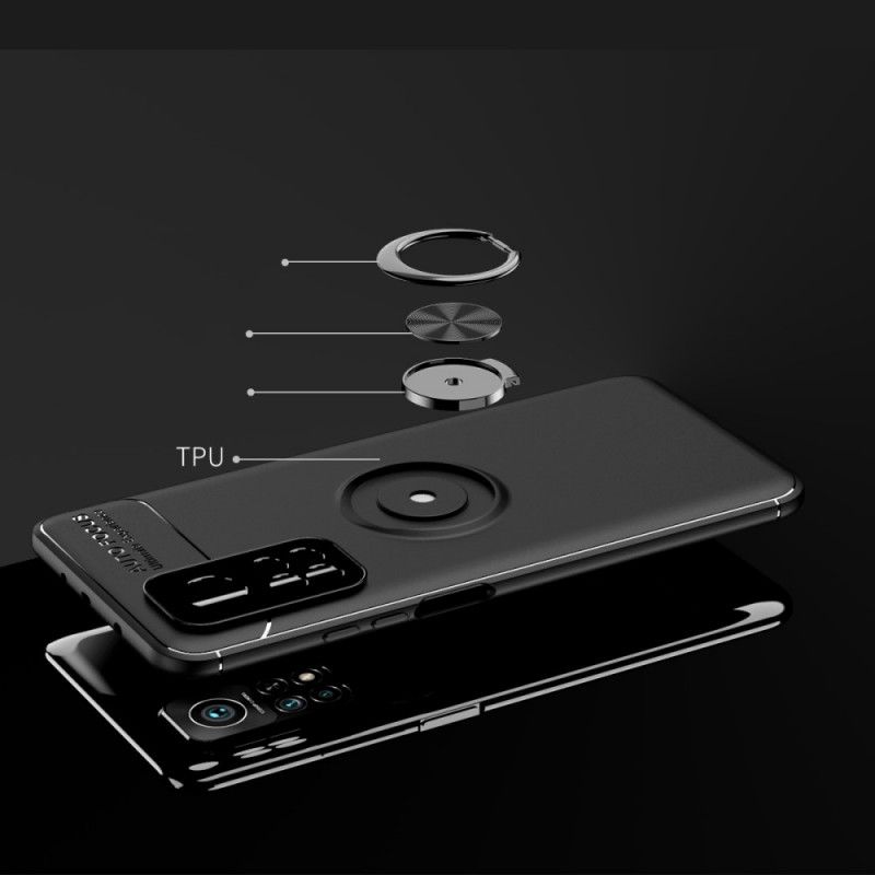 Hülle Xiaomi Mi 10T Lite 5G / Redmi Note 9 Pro 5G Schwarz Drehring
