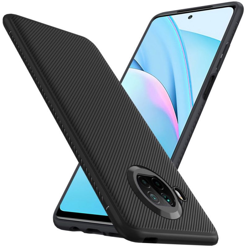 Hülle Xiaomi Mi 10T Lite 5G / Redmi Note 9 Pro 5G Schwarz Handyhülle Twill Der Jazzserie