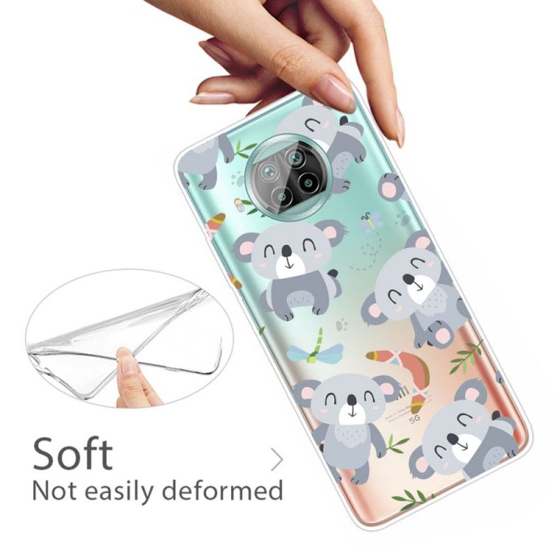 Hülle Xiaomi Mi 10T Lite 5G / Redmi Note 9 Pro 5G Süße Koalas