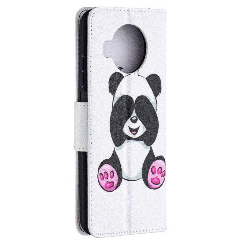 Lederhüllen Für Xiaomi Mi 10T Lite 5G / Redmi Note 9 Pro 5G Lustiger Panda
