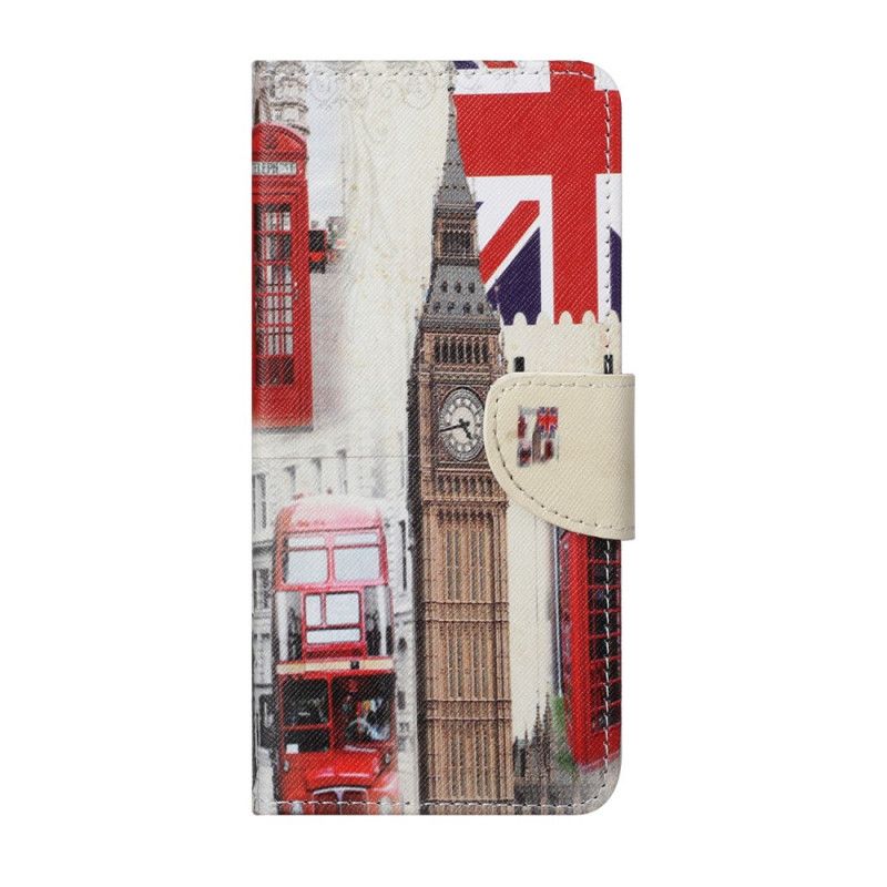 Lederhüllen Xiaomi Mi 10T Lite 5G / Redmi Note 9 Pro 5G Londoner Leben
