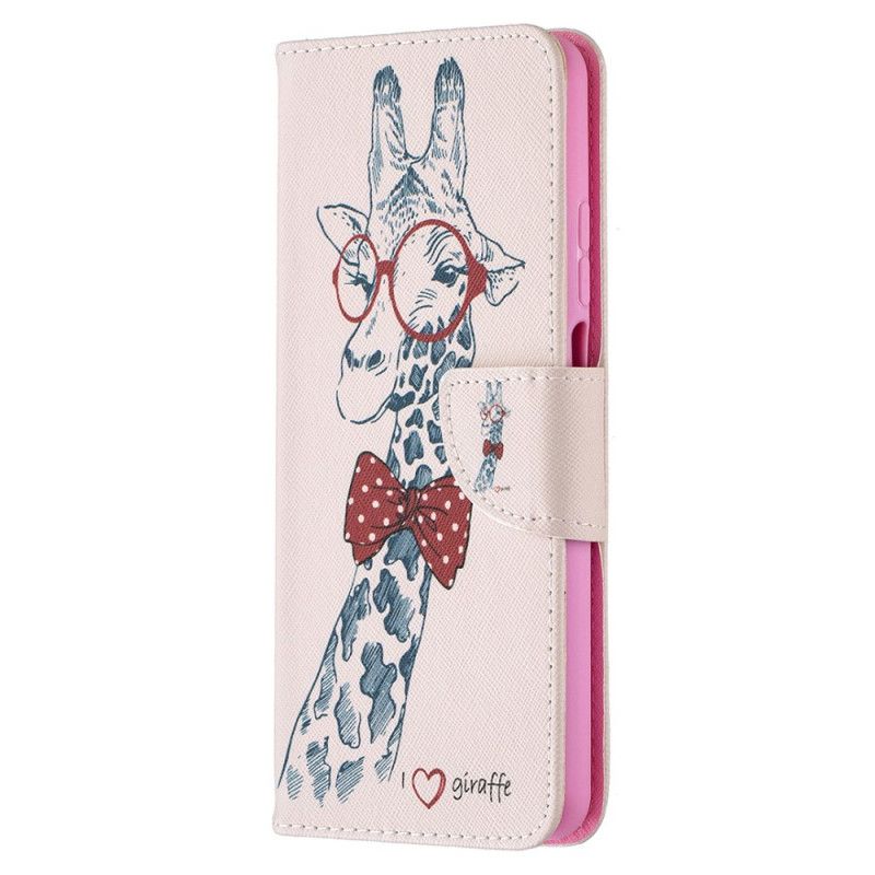 Lederhüllen Xiaomi Mi 10T Lite 5G / Redmi Note 9 Pro 5G Nerd-Giraffe