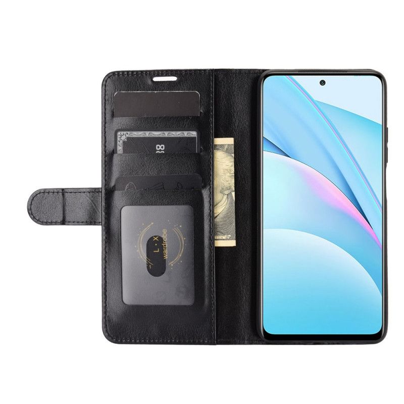 Lederhüllen Xiaomi Mi 10T Lite 5G / Redmi Note 9 Pro 5G Schwarz Ultra-Kunstleder