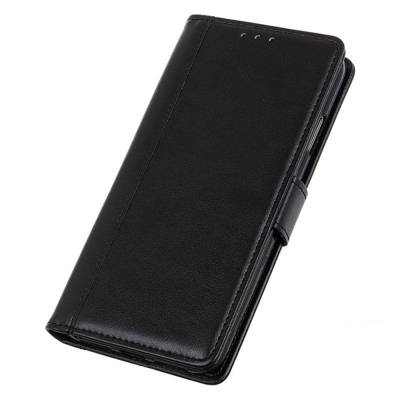 Flip Case Für Samsung Galaxy M23 5G Leder-styling