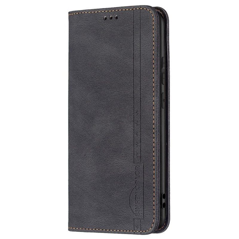 Schutzhülle Für Samsung Galaxy M23 5G Flip Case Binfen Color Rfid-ledereffekt