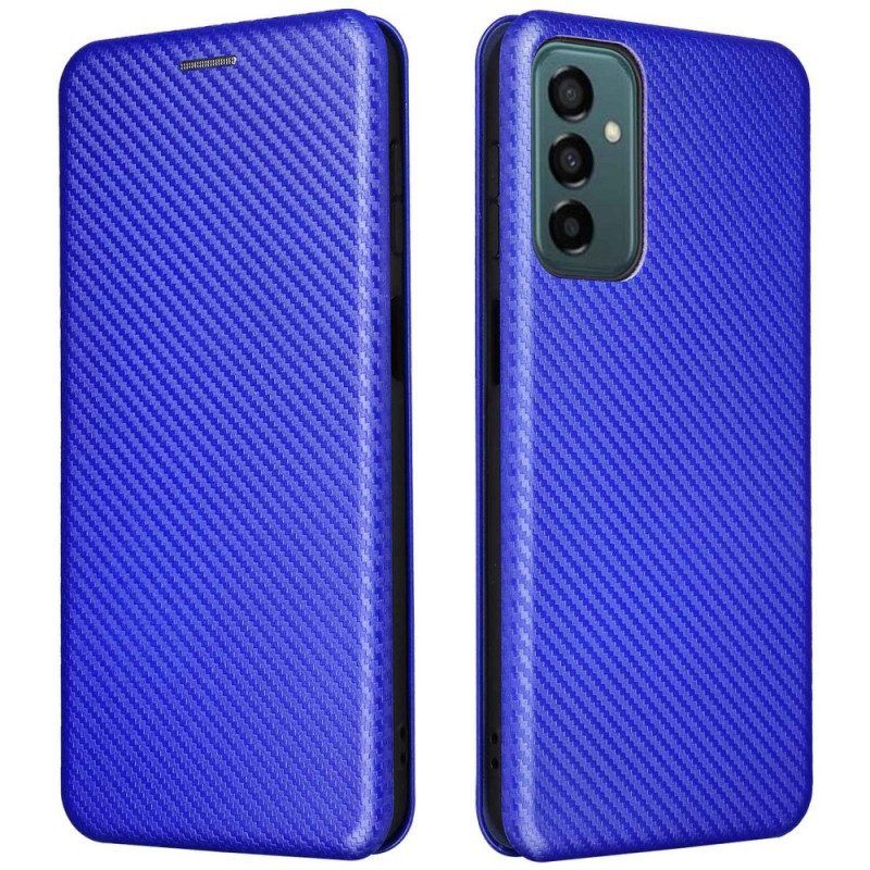 Schutzhülle Für Samsung Galaxy M23 5G Flip Case Kohlefaser