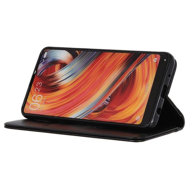 Schutzhülle Für Samsung Galaxy M23 5G Flip Case Spaltleder