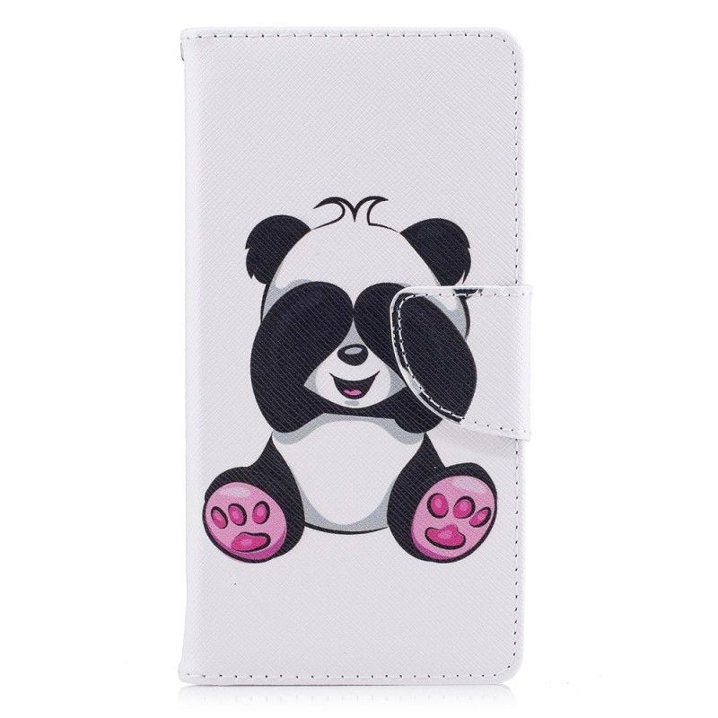 Lederhüllen Für Sony Xperia XA1 Lustiger Panda