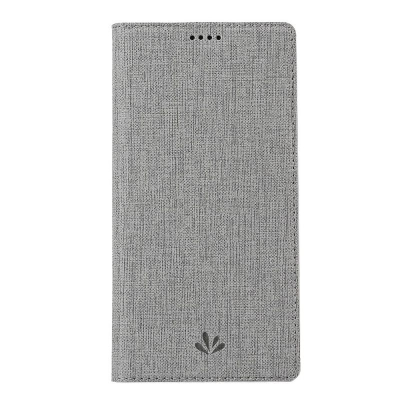 Flip Case Für Samsung Galaxy S10 Lite Grau Strukturiertes Vili Dmx