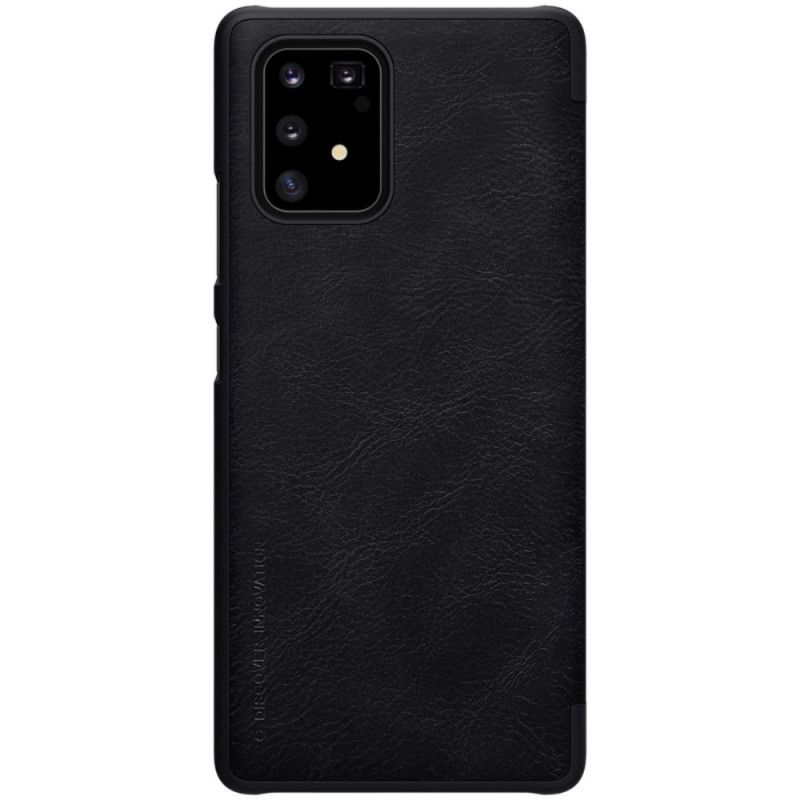 Flip Case Samsung Galaxy S10 Lite Schwarz Nillkin-Qin-Serie