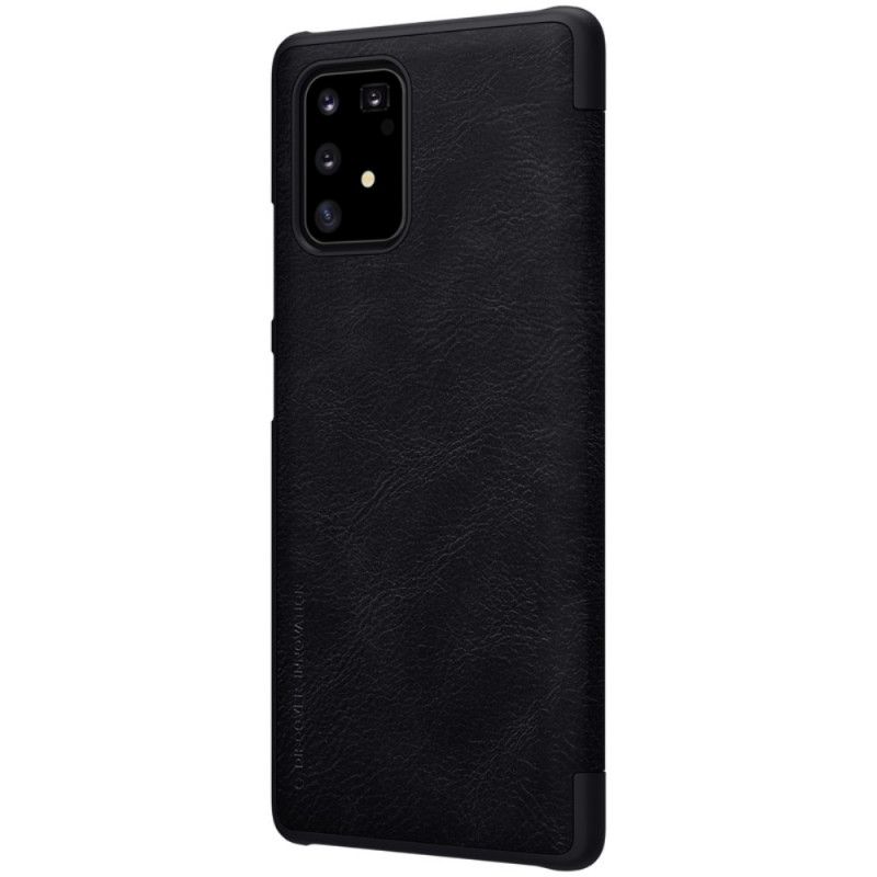 Flip Case Samsung Galaxy S10 Lite Schwarz Nillkin-Qin-Serie