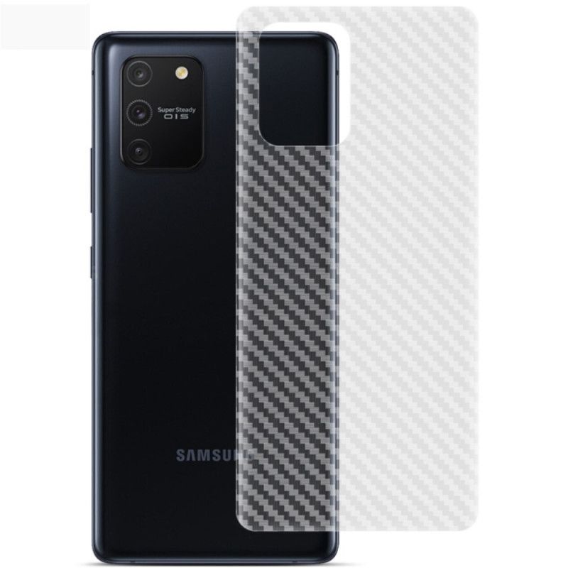 Hintere Folie Im Samsung Galaxy S10 Lite Carbon-Imak-Stil