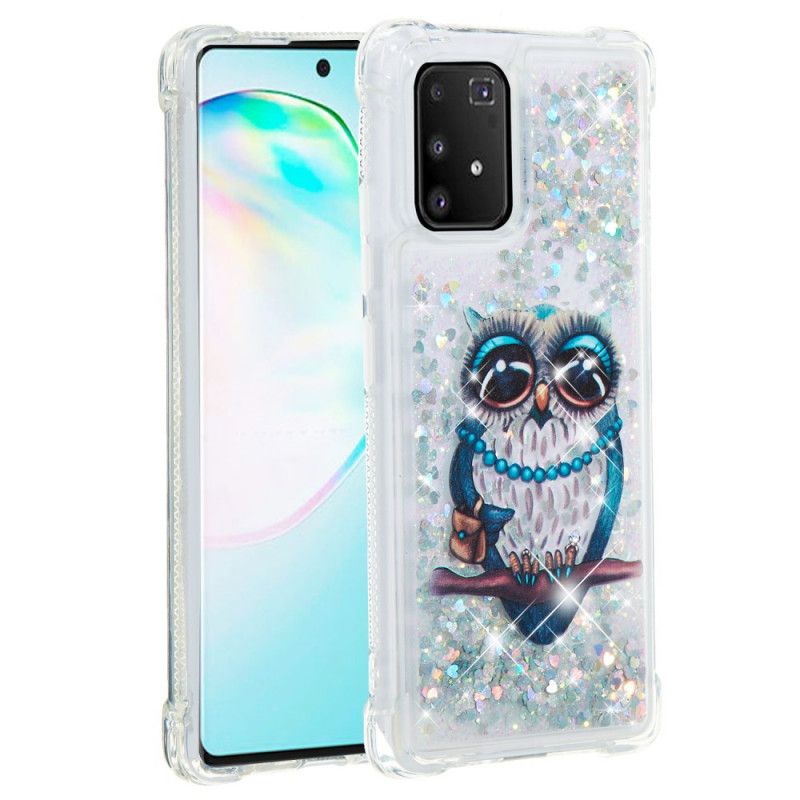 Hülle Für Samsung Galaxy S10 Lite Miss Owl Glitter