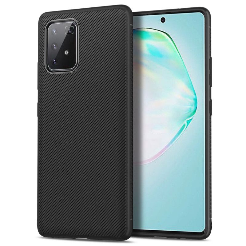 Hülle Für Samsung Galaxy S10 Lite Schwarz Jazzserien-Twill