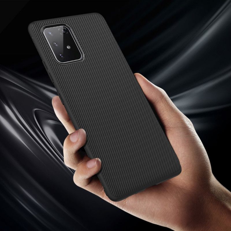 Hülle Für Samsung Galaxy S10 Lite Schwarz Jazzserien-Twill