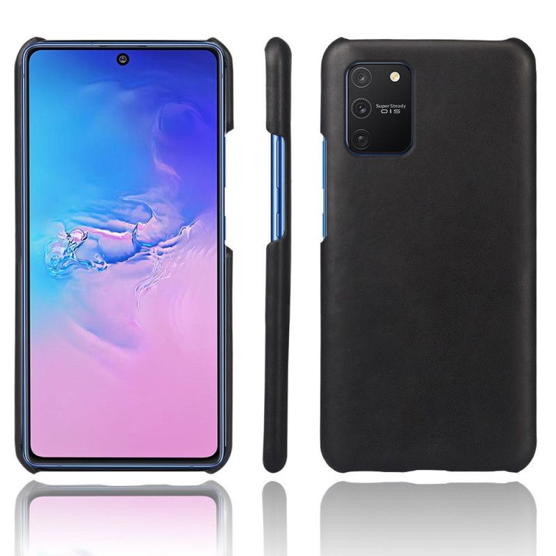 Hülle Für Samsung Galaxy S10 Lite Schwarz Ksq Ledereffekt