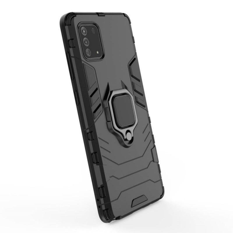 Hülle Für Samsung Galaxy S10 Lite Schwarz Widerstandsfähiger Ring