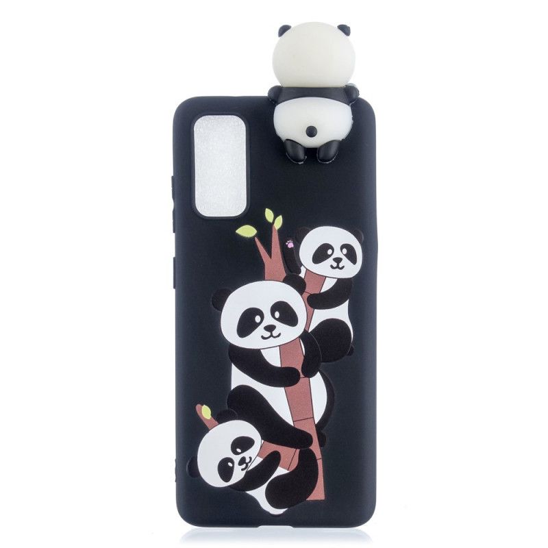 Hülle Für Samsung Galaxy S10 Lite Weiß 3D Super Panda