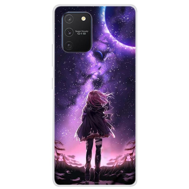 Hülle Samsung Galaxy S10 Lite Magischer Vollmond