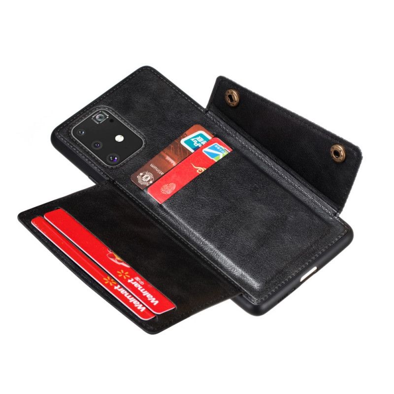 Hülle Samsung Galaxy S10 Lite Rot Snap Wallet