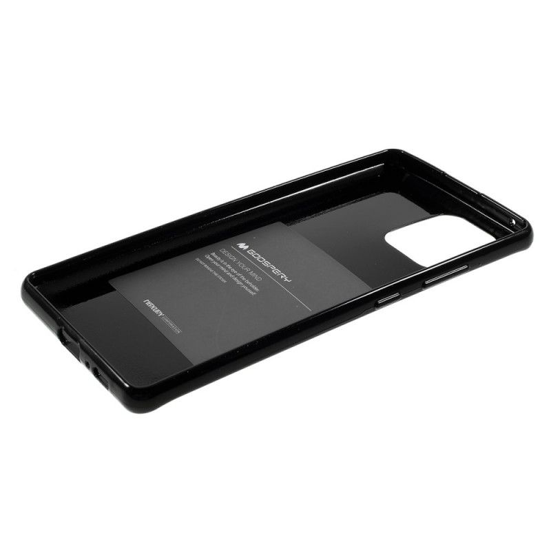 Hülle Samsung Galaxy S10 Lite Schwarz Auffälliger Quecksilbermetalleffekt