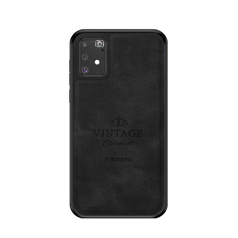 Hülle Samsung Galaxy S10 Lite Schwarz Ehrenwerter Vintage Pinwuyo