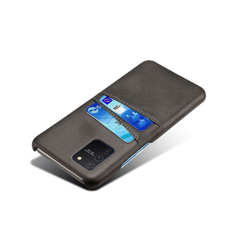 Hülle Samsung Galaxy S10 Lite Schwarz Karteninhaber