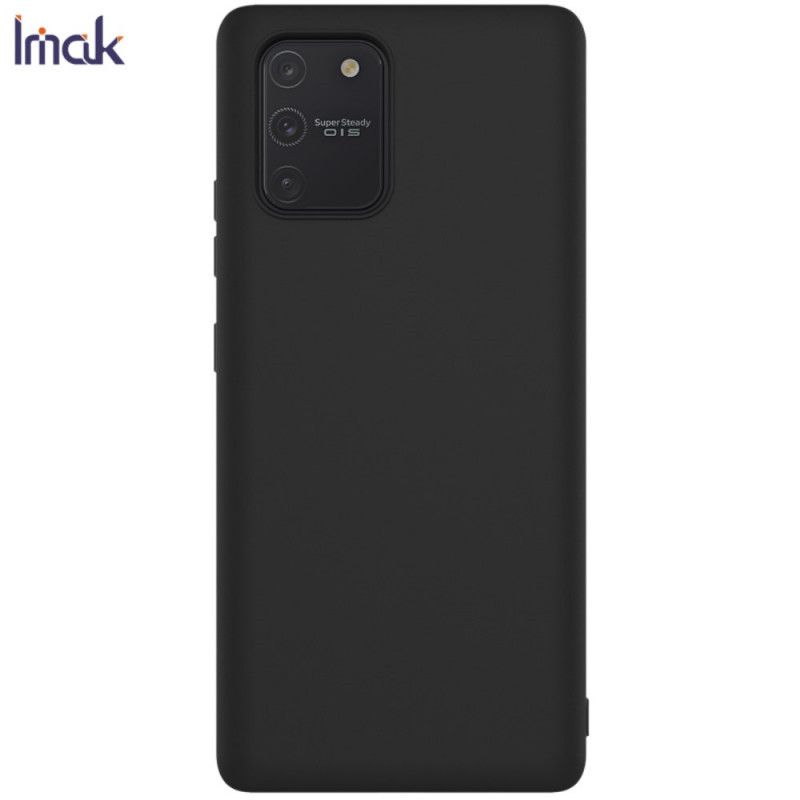 Hülle Samsung Galaxy S10 Lite Schwarz Silikonmatte Der Uc-1-Serie Imak