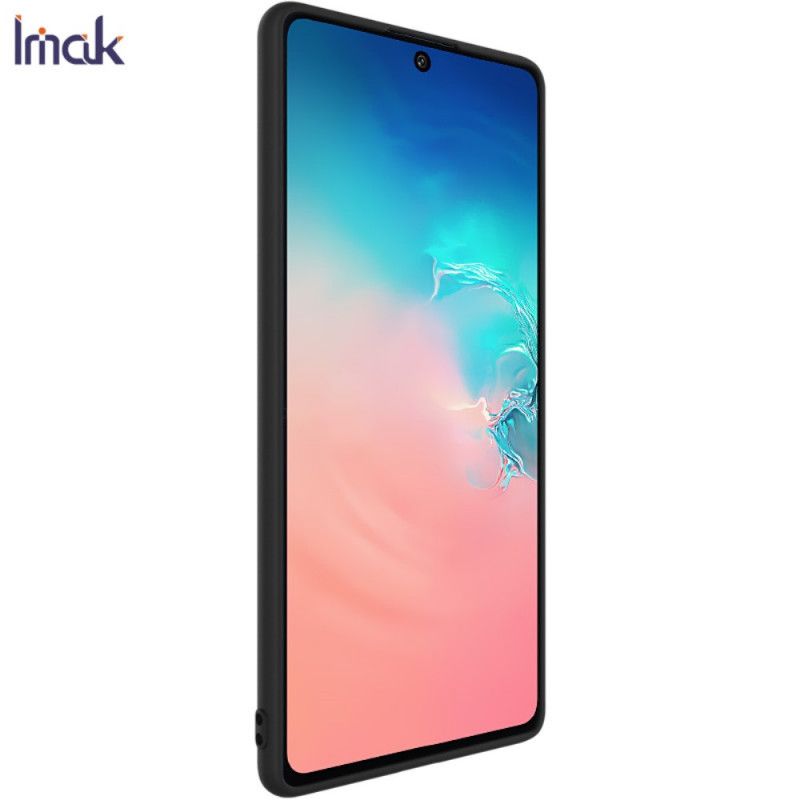 Hülle Samsung Galaxy S10 Lite Schwarz Silikonmatte Der Uc-1-Serie Imak