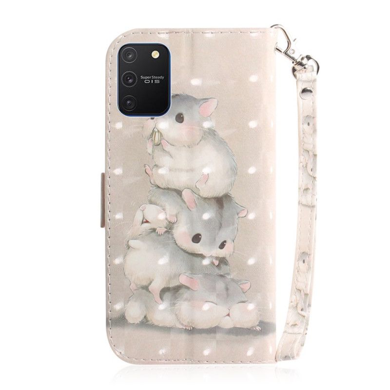 Lederhüllen Für Samsung Galaxy S10 Lite Hamster Mit Tanga
