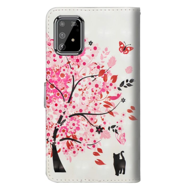 Lederhüllen Samsung Galaxy S10 Lite Rosa Baum