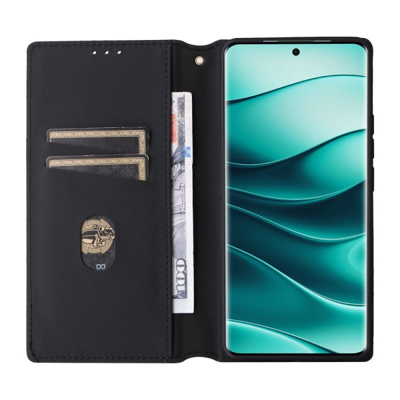 Flip Case Xiaomi Redmi Note 14 Pro Plus 5g Glänzendes 3d-muster