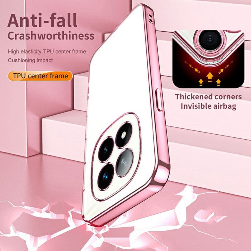 Hülle Für Xiaomi Redmi Note 14 Pro Plus 5g Galvanisierter Rahmen