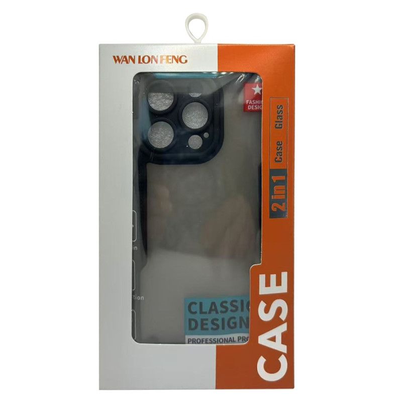 Hülle Für Xiaomi Redmi Note 14 Pro Plus 5g Halbtransparentes Silikon Mit Displayschutzfolie Aus Gehärtetem Glas