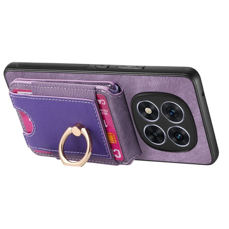 Hülle Xiaomi Redmi Note 14 Pro Plus 5g Abnehmbarer Kartenhalter Mit Rfid-schutz