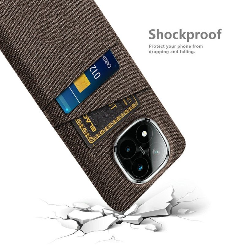 Hülle Xiaomi Redmi Note 14 Pro Plus 5g Handyhülle Kartenhalter Aus Stoff