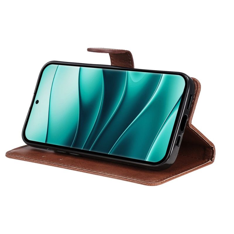 Lederhüllen Für Xiaomi Redmi Note 14 Pro Plus 5g Glattes Kunstleder