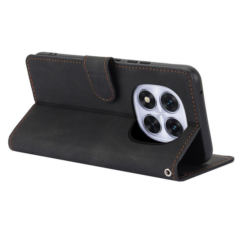 Lederhüllen Für Xiaomi Redmi Note 14 Pro Plus 5g Mit Geldbörse Und Ständer