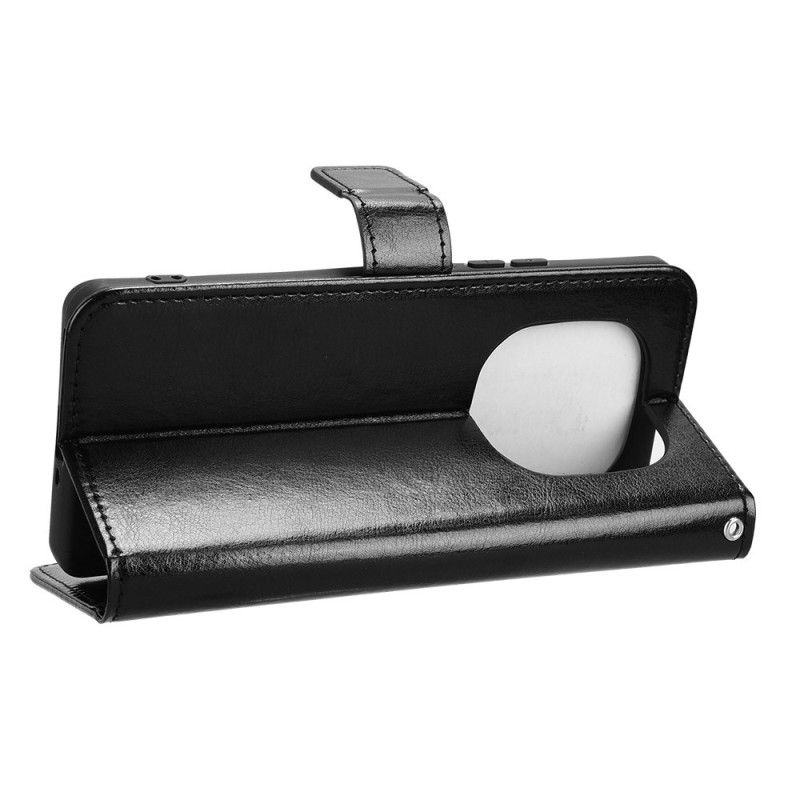 Lederhüllen Xiaomi Redmi Note 14 Pro Plus 5g Auffällige Kunstlederoptik Leder