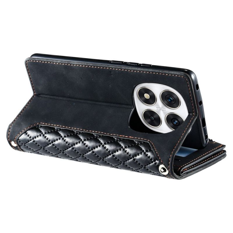 Lederhüllen Xiaomi Redmi Note 14 Pro Plus 5g Gesteppte Geldbörse